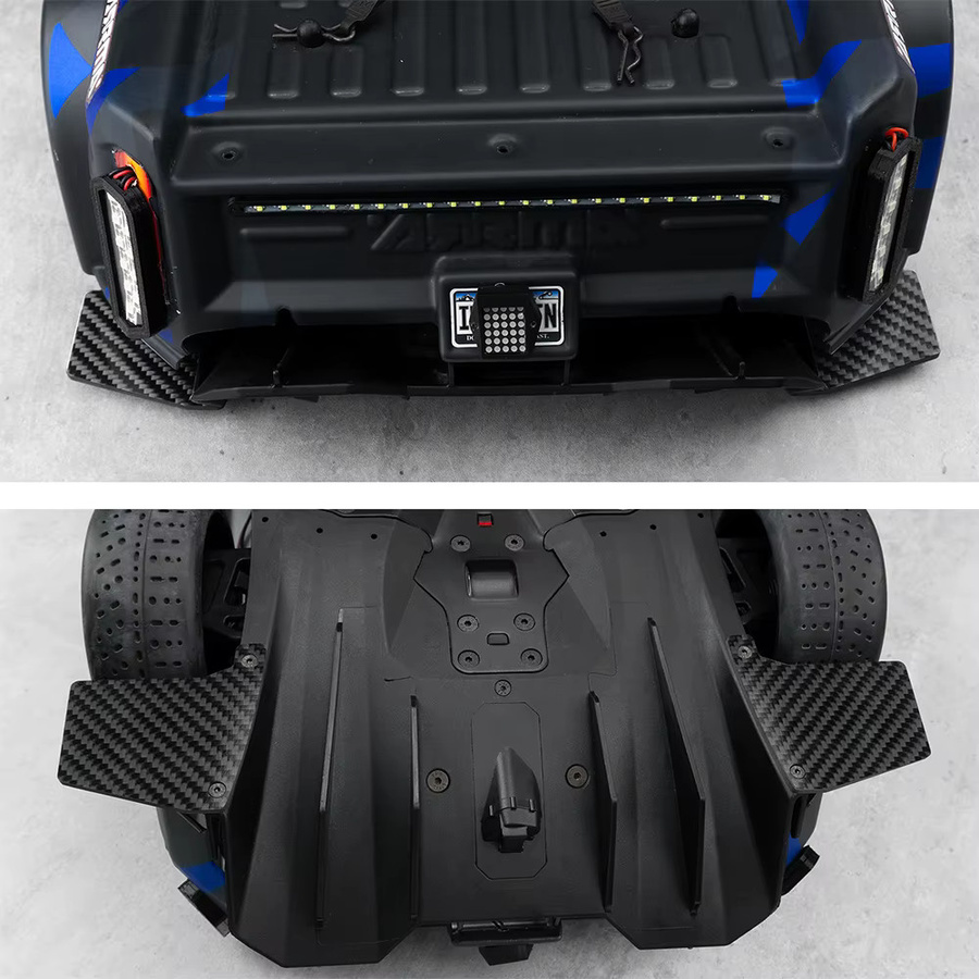 TRINOOD Carbon Fiber Winglets Kotflügel hinten, Zubehör, Schwarz - Bild 5