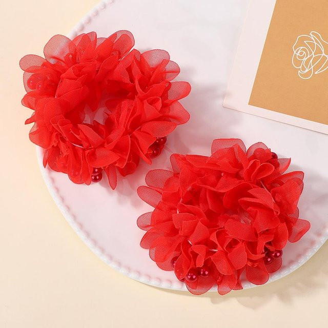 Haargummis für Kinder, Rosa, 2 Stück/Set - Bild 1