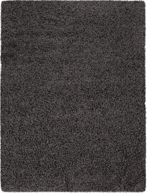 Shaggy-Teppich Skyline Anthrazit modern hand-tufted B/B: 70 x 140 cm - Bild 1