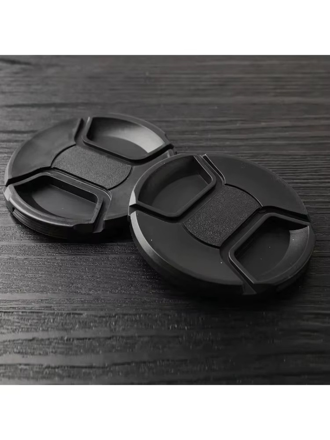 Aufsteckbarer Frontkameraobjektivdeckel in Schwarz, 49 mm - Bild 4