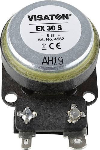 Visaton EX 30 S Körperschallwandler in Silber, 8 Ohm, 10W, 30 cm - Bild 1