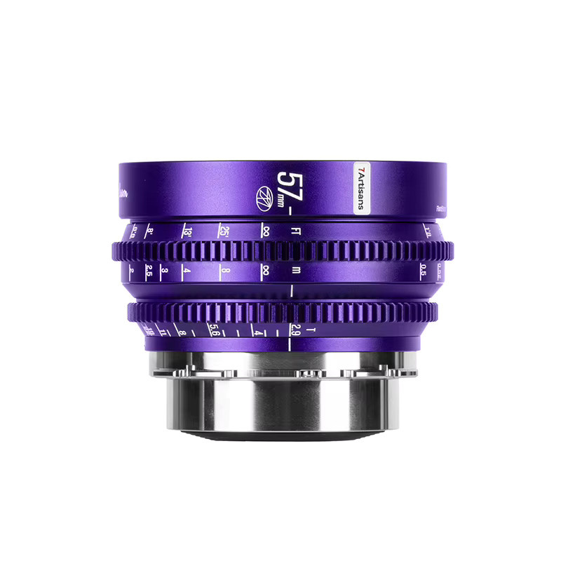 7artisans Floral Bloom Series Vollformat Cine-Objektiv f/2.9, 37 mm, Lila - Bild 4