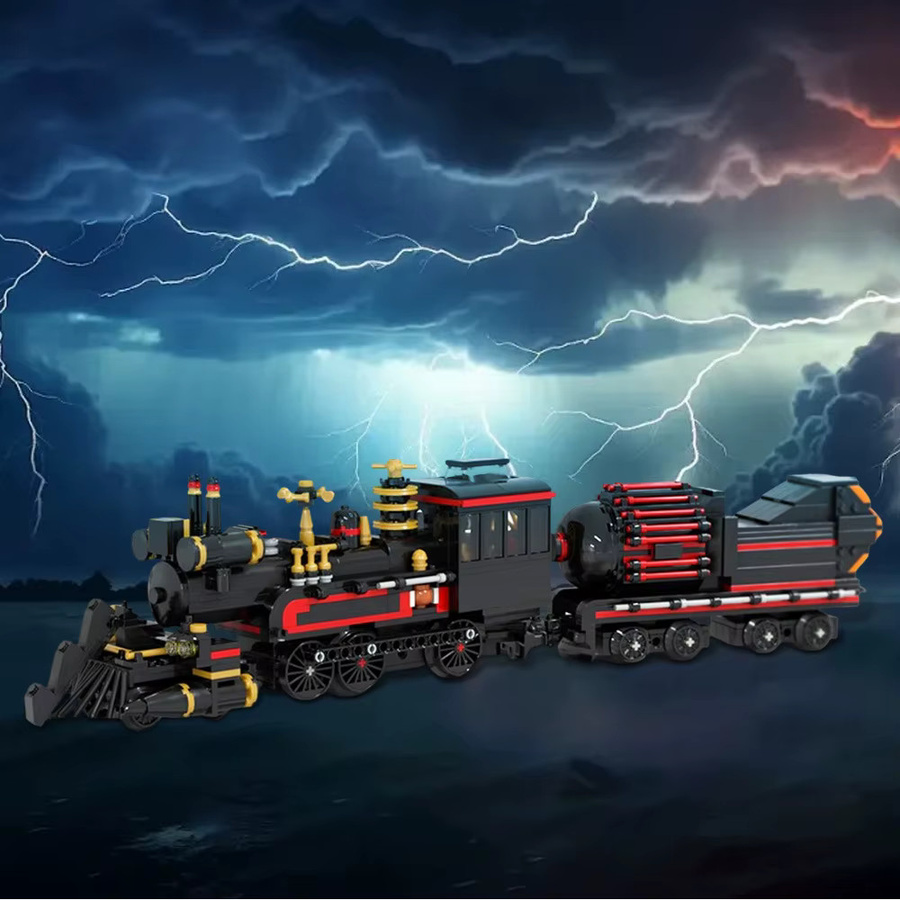 SixBricks Zurück in die Zukunft Zeitzug-Modelle, Fahrzeuge - Bild 3