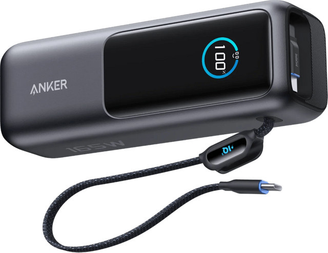 Anker Powerbank 25.000 mAh mit Schnellladefunktion in Schwarz - Bild 1