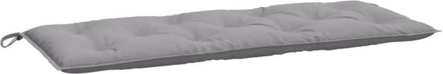 vidaXL Gartenbank-Auflage aus Oxford-Gewebe in Grau, B/T/H: 120 x 50 x 7 cm - Bild 1
