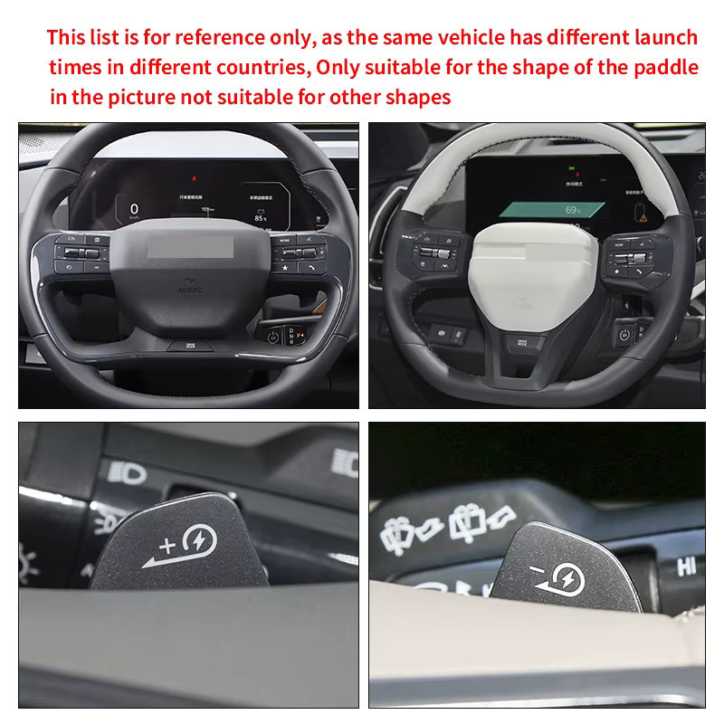 AULIGUS Aluminium Schaltwippen Verlängerung für Kia EV6 EV5 EV3 EV4 als DSG Paddel Shifter Zubehör - Bild 2