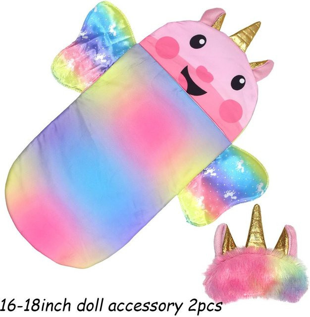 Kidsly Puppe Schlafsack Liebliches Einhorn, Zubehör - Bild 1