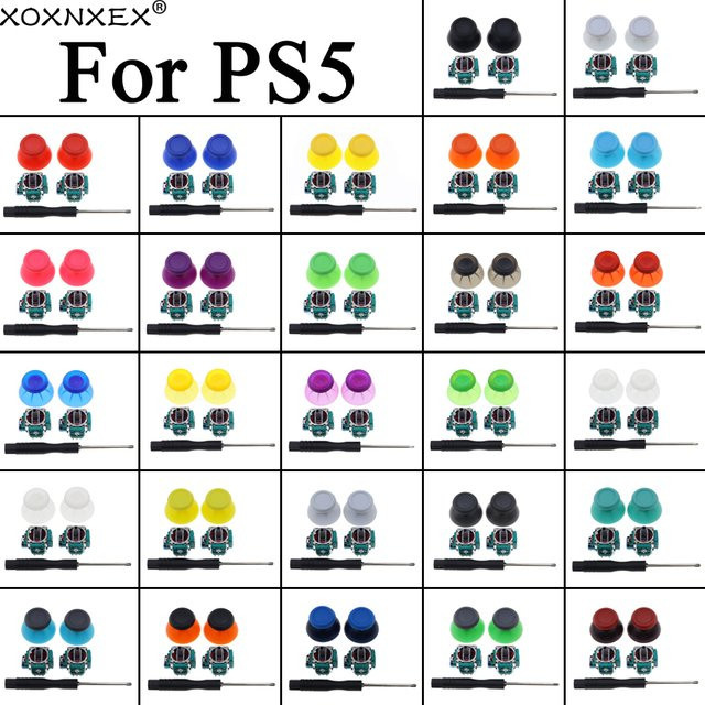 Ersatz-Joystick-Set für PS5 Controller mit 2K3 Ohm Analog Stick und 3D Thumbstick Reparatur-Kit - Bild 1