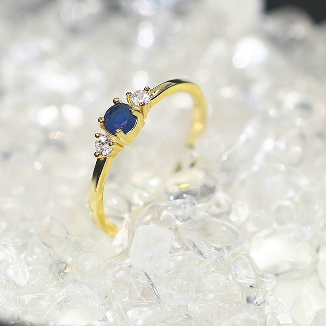 ZHOUYANG Ring, Gold, Zirkonia, Damen - Bild 1