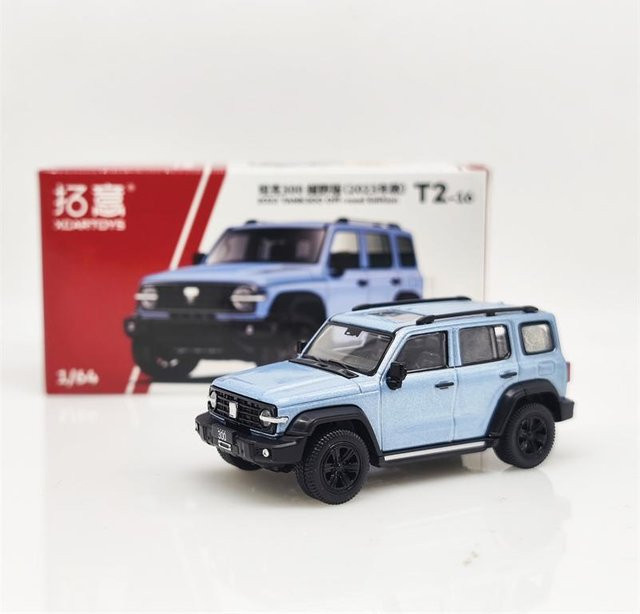 Xcartoys Tank300 Off-Road Edition, Diecast Modellauto, 1:64, grau - Bild 1