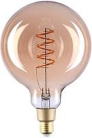 Shelly Vintage G125 LED-Lampe Globe in Bernsteinfarben, E27, dimmbar mit WLAN und Timer - Bild 1