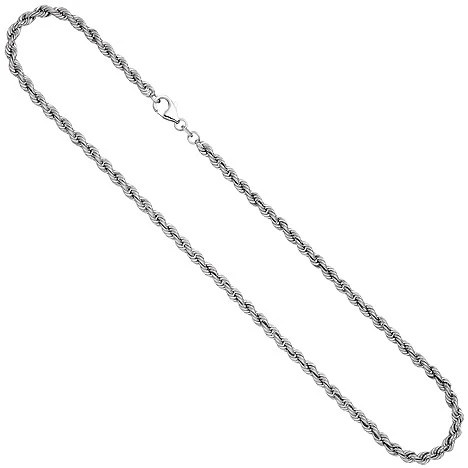 Colfem Kordelkette 925 Silber, 45 cm, Unisex - Bild 1