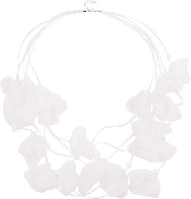 FashionFlair Halskette, Kristallblumen, Silber, Damen - Bild 1
