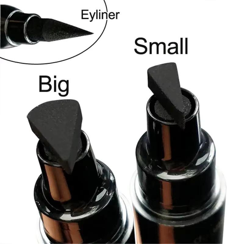2 in 1 Big Seal Eyeliner Stift, Black, Matt, Unisex - Bild 4
