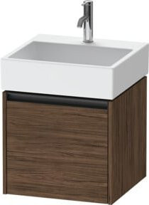 Duravit Waschtischunterschrank Ketho.2 wandhängend in Nussbaum dunkel, B/T/H: 48,4 x 46,0 x 44,0 cm - Bild 1