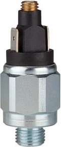 Riegler Druckschalter Standard aus verzinktem Stahl in Silber, G 1/4, 0,5-2 bar, Schließer - Bild 1