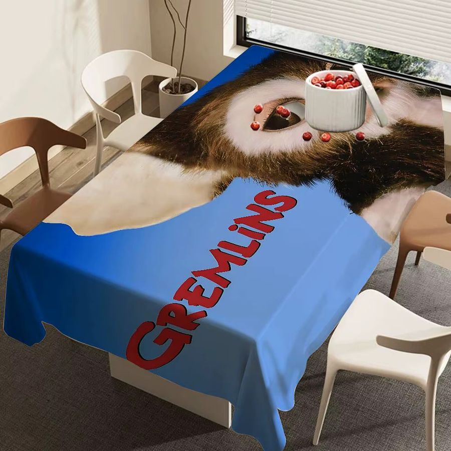 Potdemiel Tischdecke G-Gremlins Film Motiv Multicolor für Küche, Esstisch oder Picknick - Bild 4