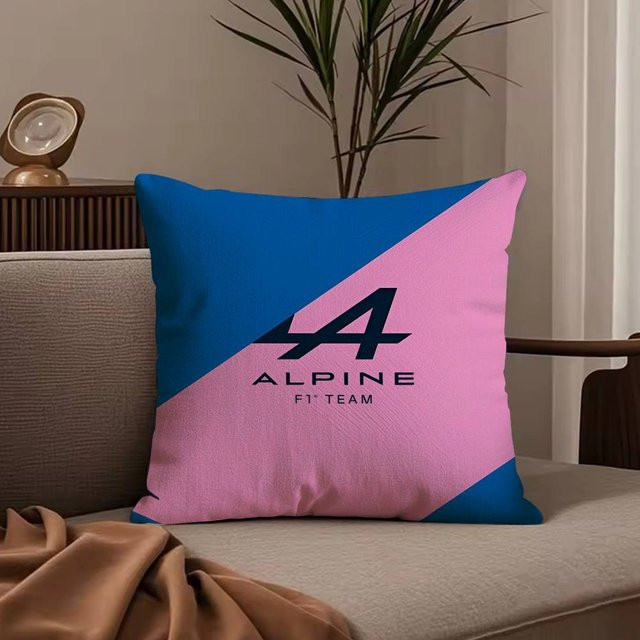 Coole Auto A-Alpine Kissenhülle aus kurzem Plüsch mit unsichtbarem Reißverschluss, B/B: 30 x 30 cm - Bild 1