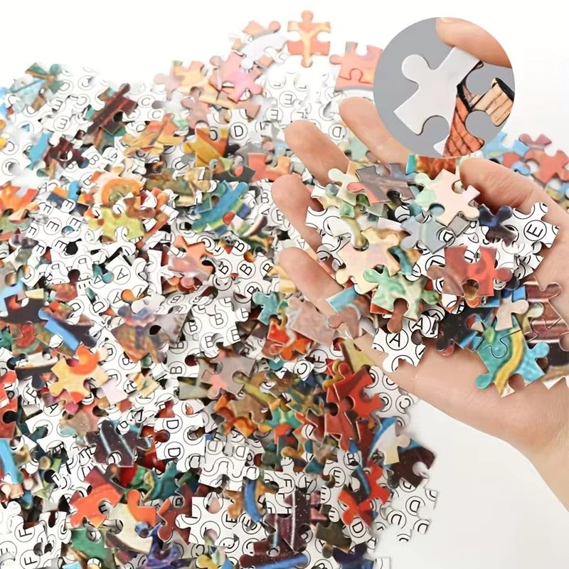 Weihnachten Puzzle, 1.000 Teile, Bunt / Mehrfarbig - Bild 1
