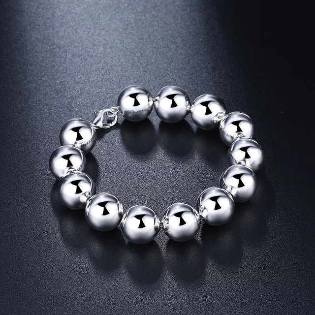 Charm 925 Silber, Perle, Unisex - Bild 1
