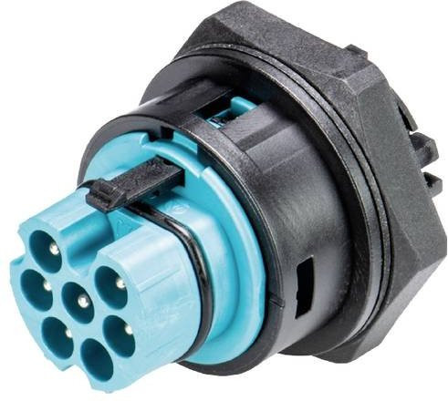 Wieland Electric Geräteanschluss in Türkis und Schwarz 9L.162.2353.6 - Bild 1