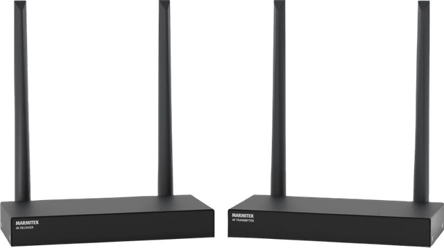 Marmitek TV Anywhere Wireless 4K HDMI Extender in Schwarz - Bild 1