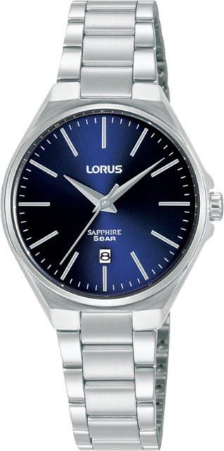 Lorus Damenuhr, Quarz, Edelstahl, Blau, 28 mm, 5 ATM - Bild 1