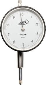 Helios-Preisser Messuhr aus Edelstahl in Silber, Durchmesser: 58 mm, Ablesbarkeit: 0,10 mm, Messbereich: 10 mm - Bild 1