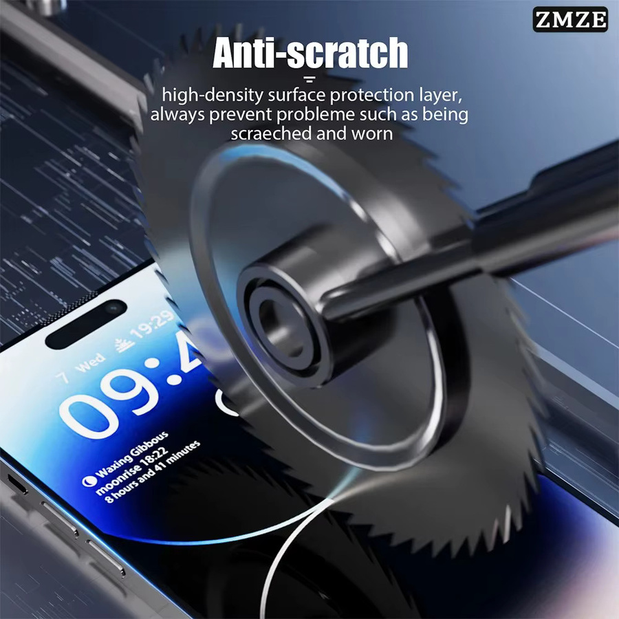 3-teiliges Set Privacy Panzerglas für Xiaomi Redmi Note 15 14 13 Serie mit staubfreier Installation, Anti-Spy und Anti-Kratz Schutz, Transparent - Bild 1