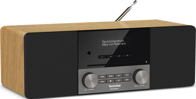 TechniSat DIGITRADIO 3 ASA DAB+ Radio mit Bluetooth und USB in Eiche - Bild 1