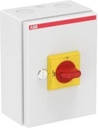 ABB Sicherheitsschalter Rot 3polig 1SCA022742R0860 aus Kunststoff - Bild 1