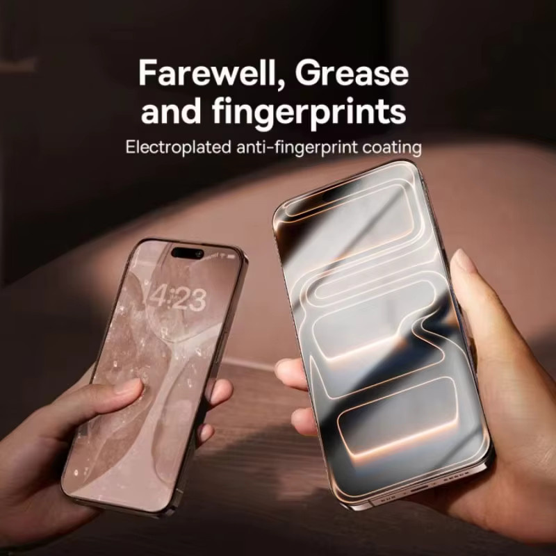 Amour Brave 5er-Pack 8K Panzerglas Displayschutzfolie für iPhone 17 Pro 16 15 14 13 12 Pro Max Plus 17e 16e Air transparent und hüllenfreundlich - Bild 3