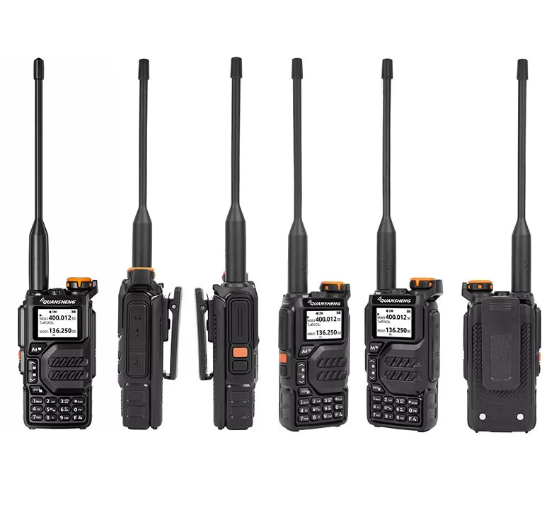 Quansheng UV-K5 Walkie Talkie in Schwarz mit UHF/VHF, Air Band, DTMF Scrambler und FM Radio - Bild 4