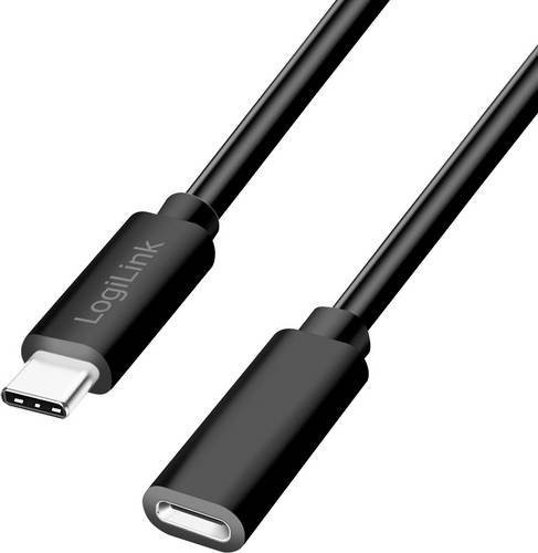 LogiLink USB-C Kabel USB 2.0 Schwarz 2,00 m CU0211 - Bild 1
