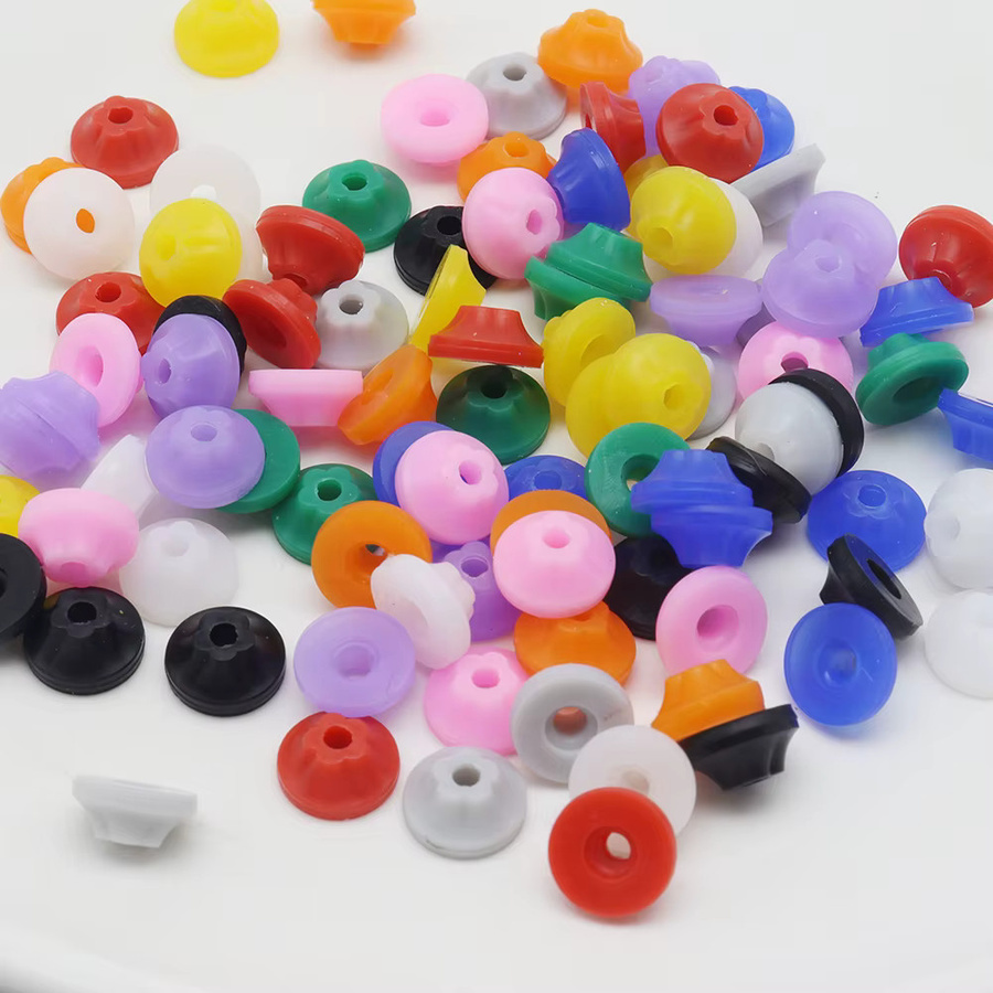 Easy Nail Nagelstaubschutzkappen für 3/32-Zoll-Schaft, 10 Stück, Unisex - Bild 3