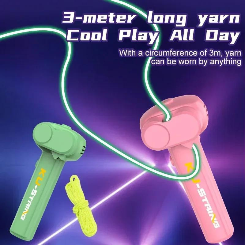 Yiran toy Launcher Schleife Seil Spielzeug blau 6-12 Jahre - Bild 2