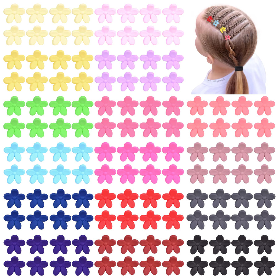 KIDS BOWS Haarspangen, Bunte Blumen, Kinder - Bild 5