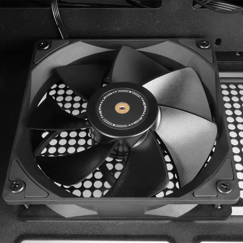Thermalright TL-G12 Computer-Gehäuselüfter in Schwarz, 12 cm mit Vorwärts- und Rückwärts-Lufteinlass- und -auslassdesign - Bild 5