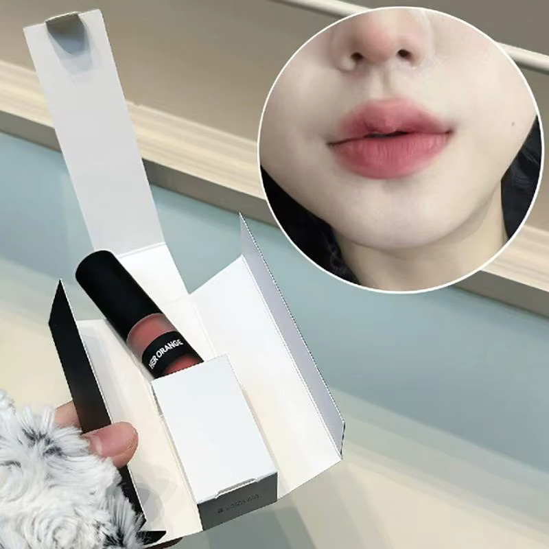 HERORANGE Lip Glaze Lippenstift, Matt, Nude-Braun - Bild 5