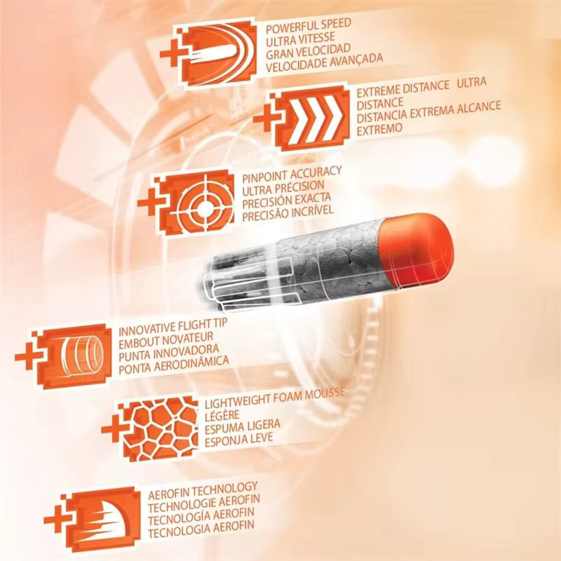 Nerf Black Bullets für Ultra Toy Gun, Dart-Nachfüllpackung - Bild 5