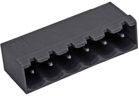 PTR Hartmann Stiftleiste Standard Schwarz mit 10 Polzahlen und 5,08 mm Rastermaß - Bild 1