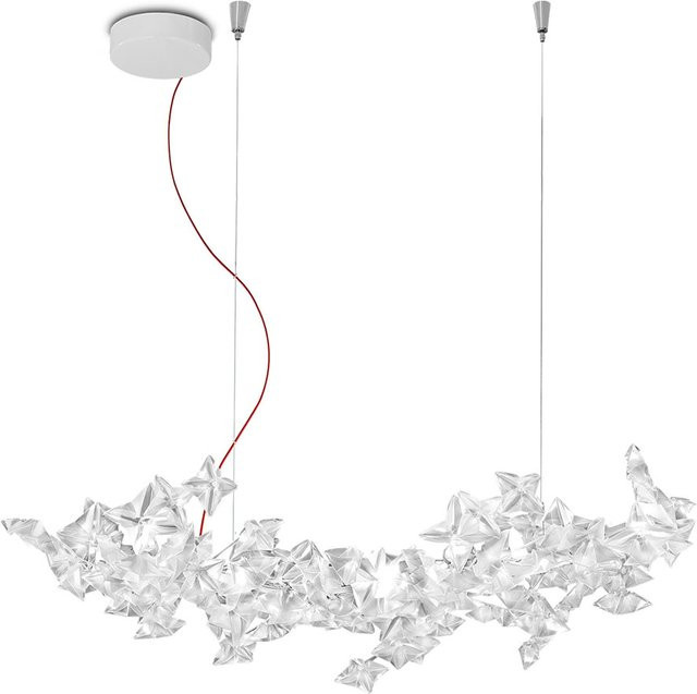 Slamp Hanami L Pendelleuchte Rot dimmbar mit LED und G9 Fassung - Bild 1