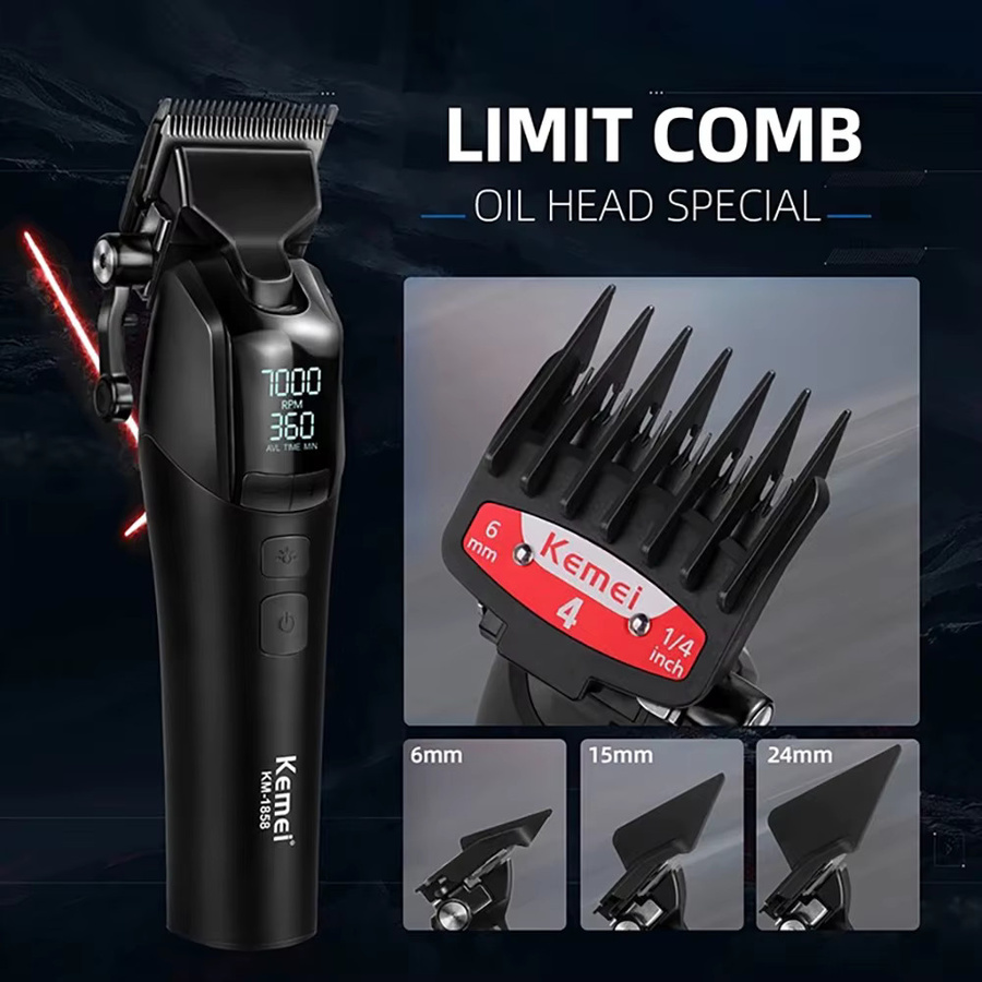 10 Stück Barber Limit Kammführung für Haarschneidemaschinen passend für Kemei Wmark VGR Wahl Andis Babyliss - Bild 2