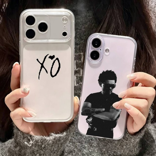 The Weeknd XO Handyhülle für iPhone 17 16 15 14 13 12 11 Plus Pro Max Transparente Weiche Schutzhülle - Bild 1