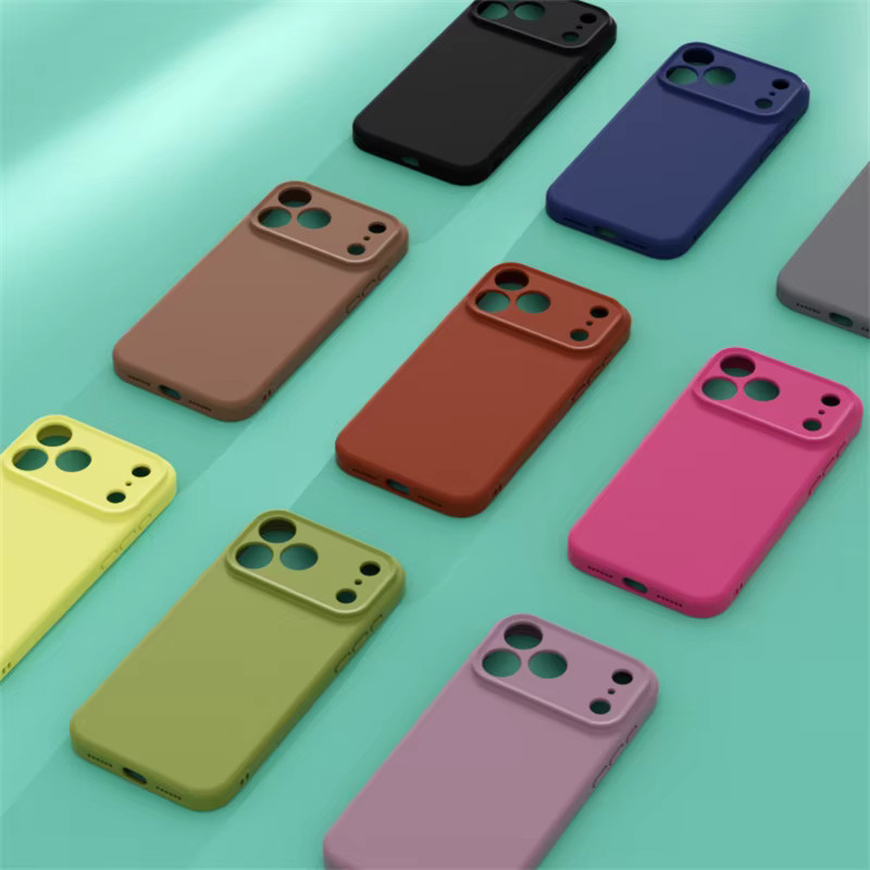 Magnetische Flüssigsilikon Handyhülle für Apple iPhone 17, 16 Pro Max, 16 Plus und 17 Air, kompatibel mit MagSafe, Farbe: Grün - Bild 4