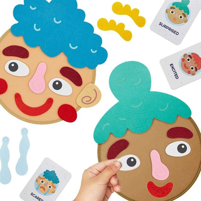 BizyKoady Montessori Social Emotional Boards, Sensorisches Spielzeug - Bild 1
