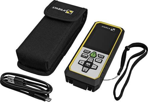 Stabila LD 530 BT Laser-Entfernungsmesser in Schwarz mit 200m Reichweite - Bild 1
