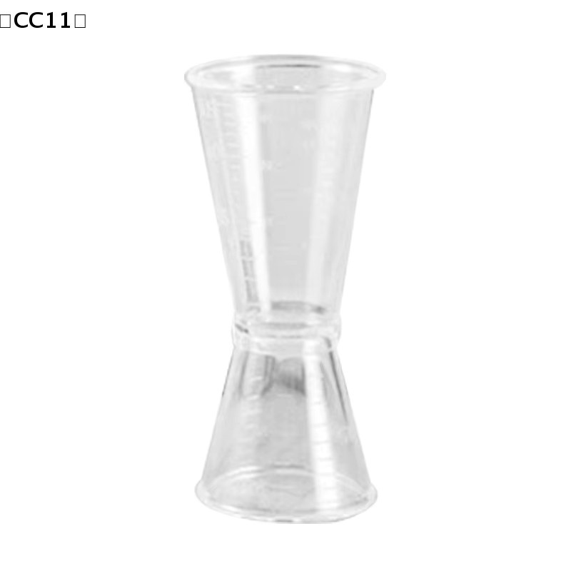 KuZHEN Cocktail-Messbecher Jigger mit Graduierung und doppelseitiger Millimeter-Skala, transparent, 20 cc - Bild 6
