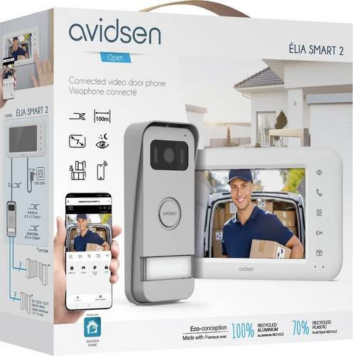 Avidsen Video-Türsprechanlage in Weiß - Bild 1