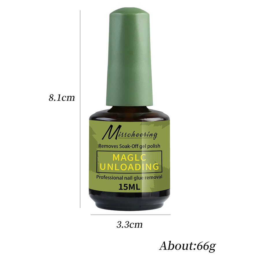 Misscheering Magic Fast Nagel-Gel-Nagellackentferner, 15 ml - Bild 4